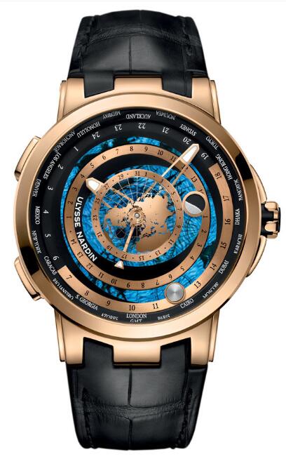 Ulysse Nardin Executive Moonstruck Worldtimer 1062-113/01 Replica Watch